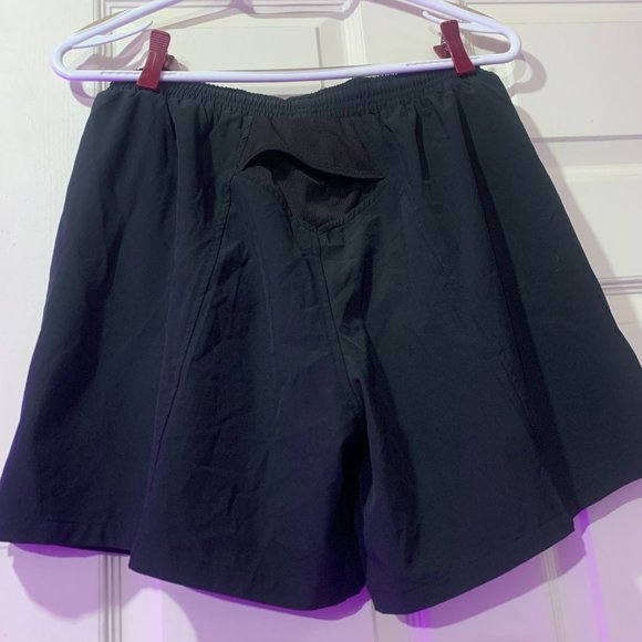 Descente Womens Running Shorts with Liner, Black, Size M - Picture 2 of 4